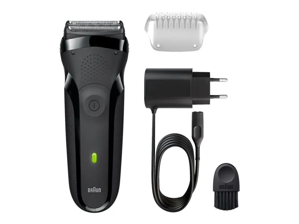 Braun Series 3 300s - Rakapparat - sladdlös - svart | Hårvård - Skägg- / Hårtrimmer - Rakapparater | GameStuff