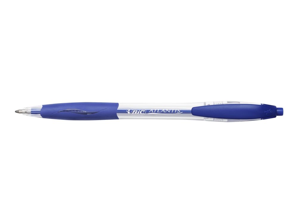 Kuglepenne BIC Atlantis Classic Medium Spids 1.0 mm Blå - (12 stk.)