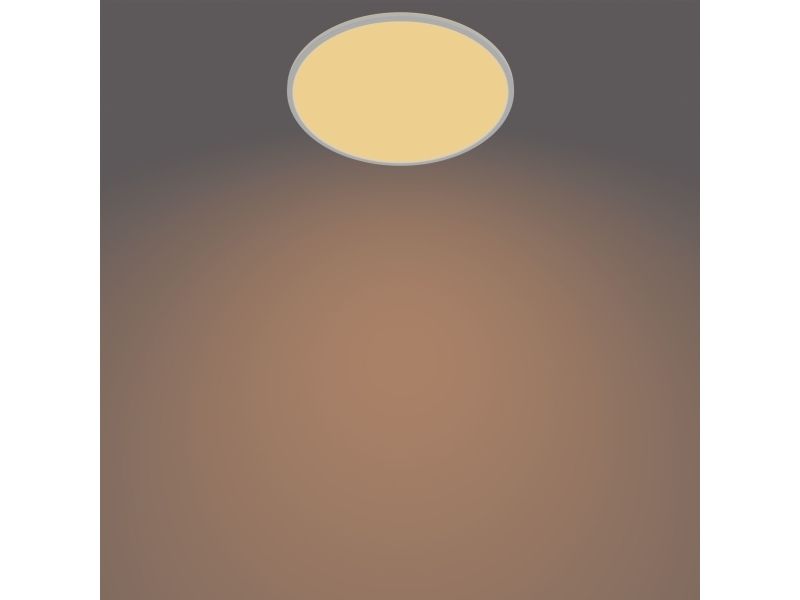 Philips Superslim Cl550 - Væg/Loftslampe - Led - 36 W - Varmt Hvidt Lys - 2700 K - Hvid