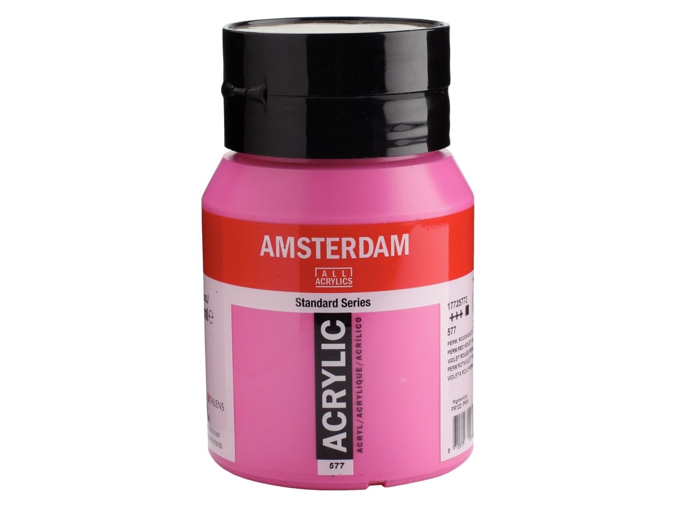 Artequipment Amsterdam Standard Series Acrylic Jar Permanent Red Violet Light 577