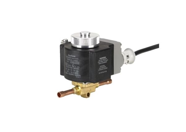 Danfoss EVR 3 Solder, 3/8 Magnetventil, Lodde, 3/8'', NC, 0,270 m3/h