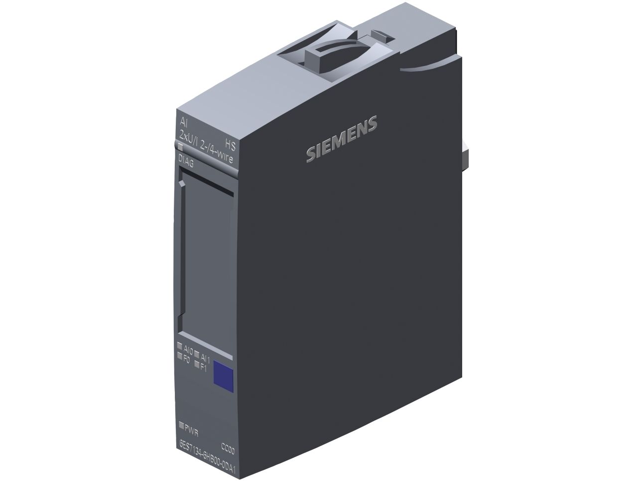 Siemens 6ES7134-6HB00-0DA1, Analog, Systemkraft, IP20, Flerfarvet, 19.2-28.8 V, 73 mm