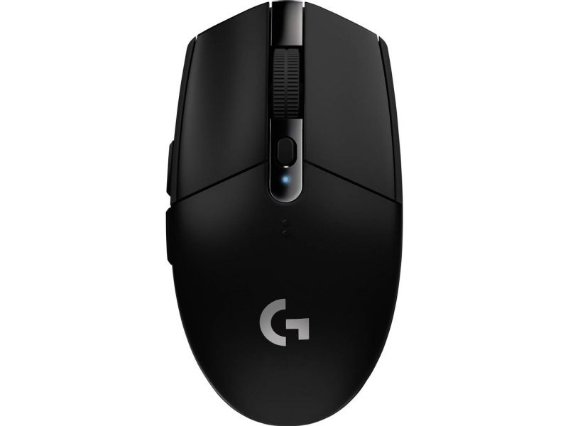 Logitech G G305, Rechtshänder, Optisch, Rf Wireless + Bluetooth, 12000 Dpi, 1 Ms, Schwarz