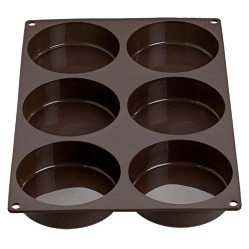 Lurch 85081, Cupcake/muffin kopper, -40 °C, 240 °C, Brun, Silikone, 10 cm