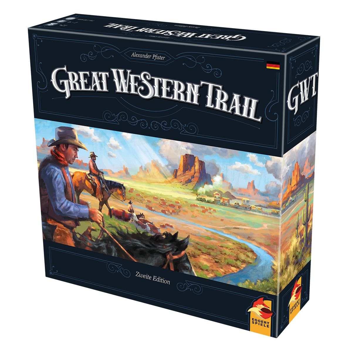 Asmodee Great Western Trail, Board Game, Travel/Adventure, 12 Yr(S), 75 Min
