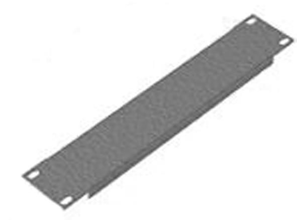 Triton 10" Blanking Panel 1U, Grau