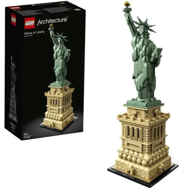 LEGO Architecture 21042 Frihetsgudinnan | LEGO® - LEGO® Themes A-C - LEGO Architecture | GameStuff