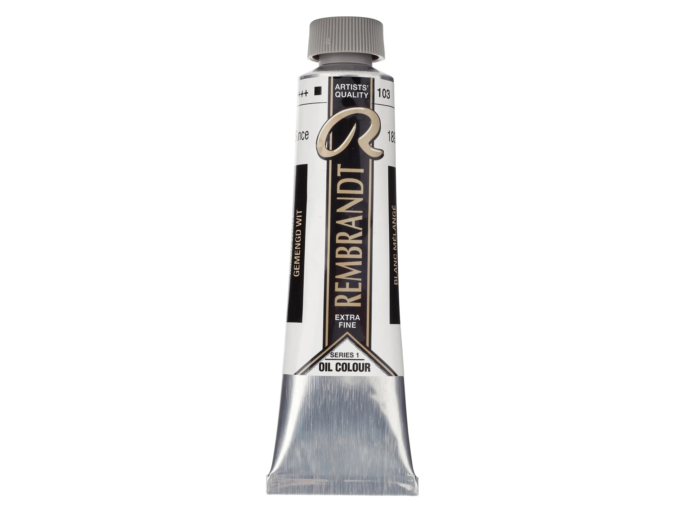 Rembrandt olie-maling rør Mixed White (safflorolie) 103
