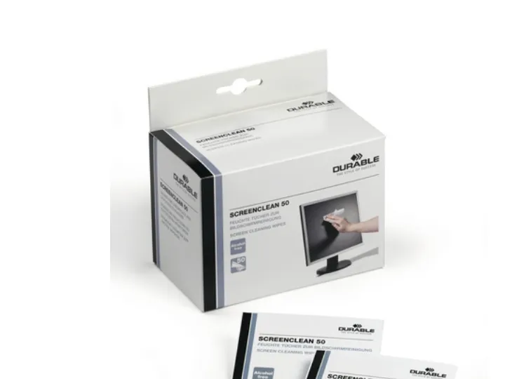 DURABLE Skærmrens servietter SCREENCLEAN 50 578702 Modsvarer: N/A