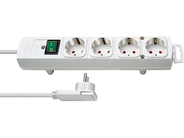 Brennenstuhl Std-Leiste 1153120100 Attachable Power Strip, x4 Schuko, 2m - Image 5