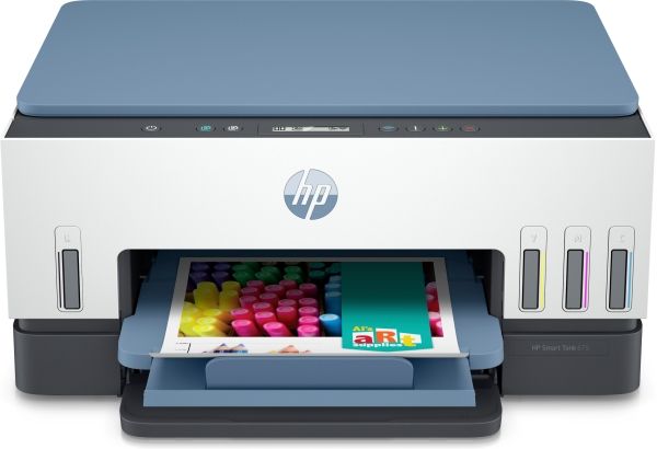 Hp Smart Tank 675 All-In-One - Multifunktionsdrucker - Farbe - Tintenstrahl - Nachfüllbar - Letter A (216 X 279 Mm)/A4 (210 X 297 Mm) (Original) - A4