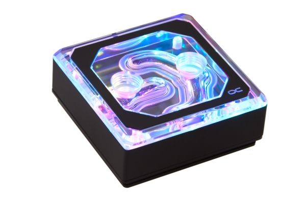 Alphacool Eisblock Xpx Aurora Edge, Vandblok, Messing, Cooper, Plexiglas, Sort, Lga 1150 (Stik H3), Lga 1151 (Stik H4), Lga 1155 (Socket H2), Lga 120