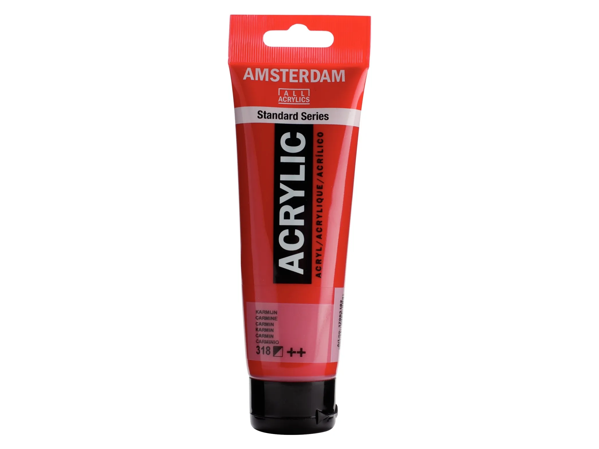 Amsterdam Standard Series Acrylic Tube Carmine 318 | Skola & Hobby - Konstmaterial - Akryl & Akvareller | GameStuff