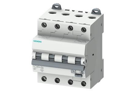Siemens 5Su13467fp13 Fi-Sikkerhedsafbryder/Automatsikring Sikringsstørrelse = 3 4-Polet 13 A 0.003 A