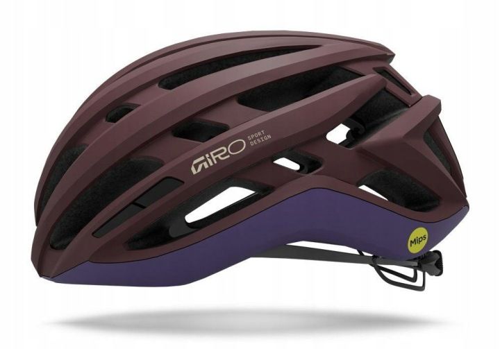 GIRO Agilis MIPS pyöräilykypärä - Koko L (59-63 cm) - Matta Viininpunainen