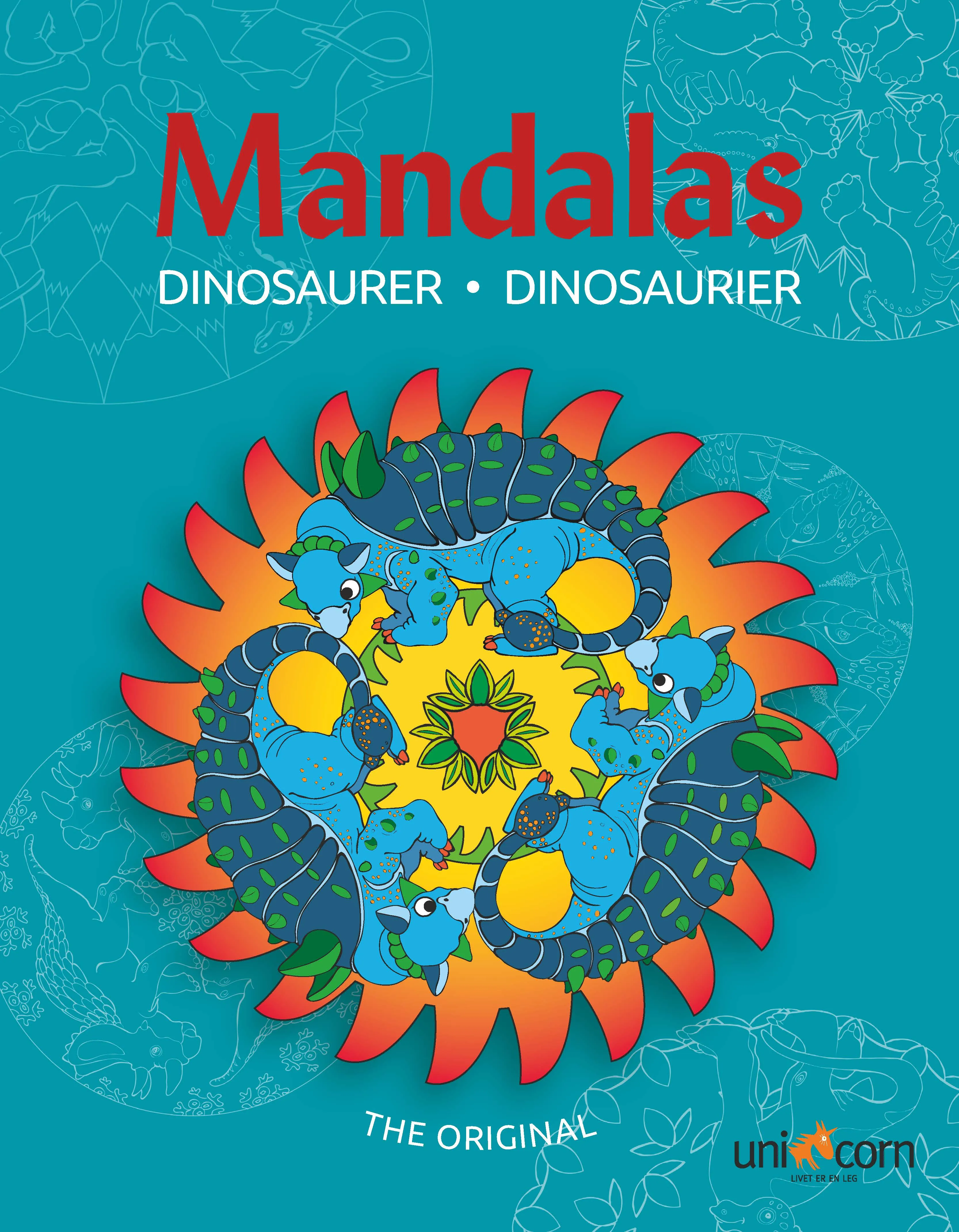 Mini Mandalas - DINOSAURER | Skola & Hobby - Till skolväskan - Målarböcker | GameStuff
