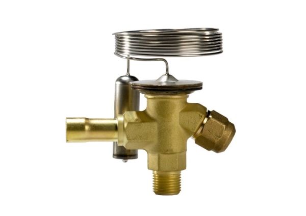 Danfoss T2, R407C - Termostatisk ekspansionsventil, 3/8'', Flare, 1/2'', ODF