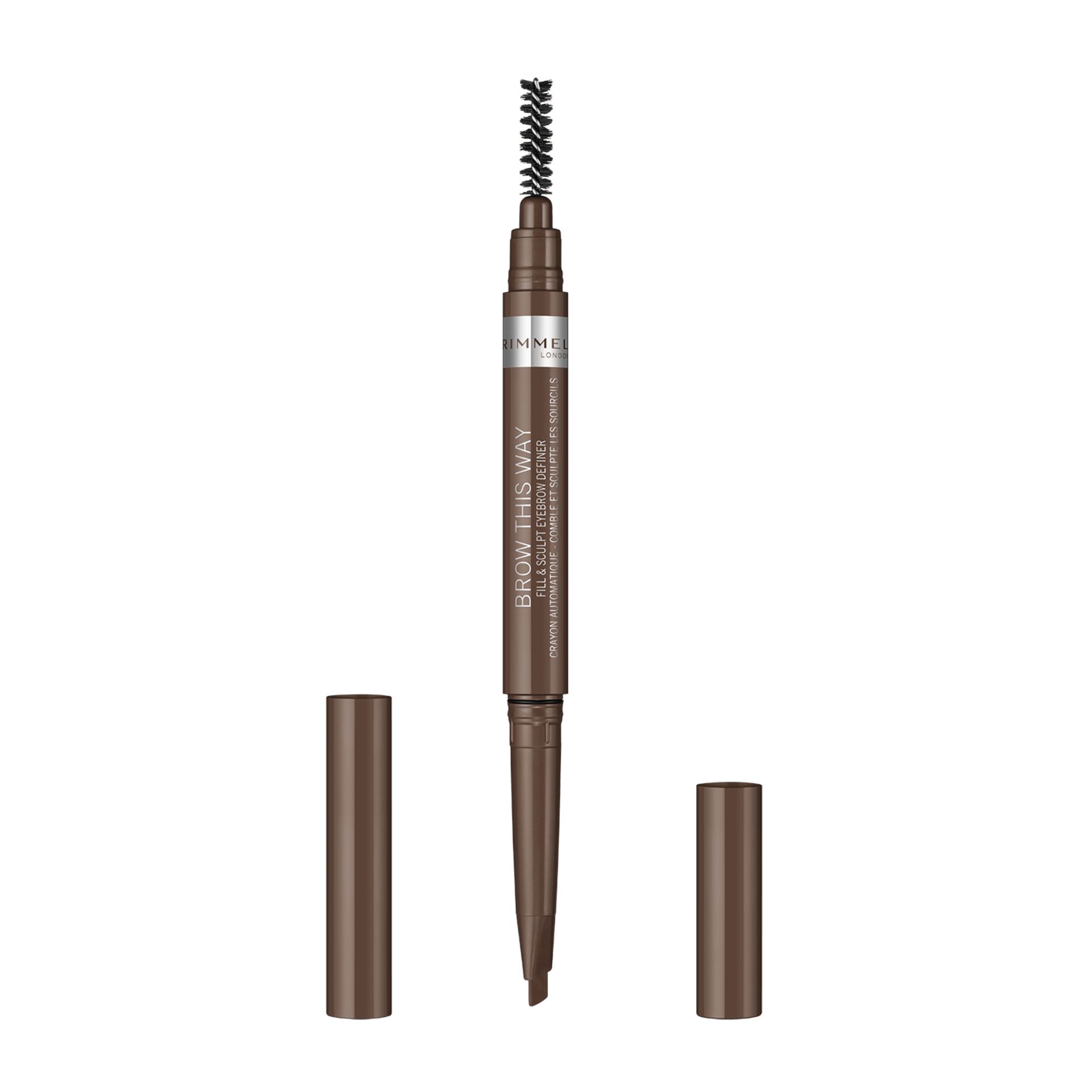Rimmel London Brow This Way Fill & Sculpt Eyebrow Definer 002 Medium Brown 0,25 g