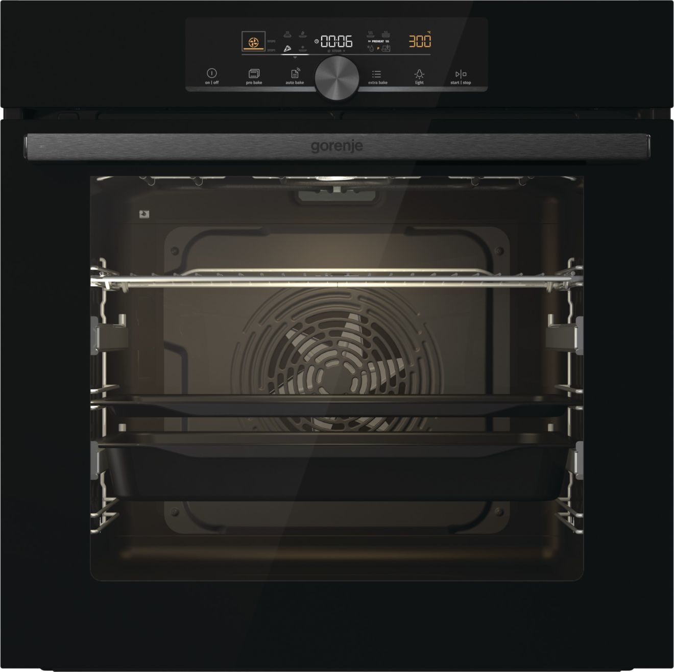 Gorenje Bos6747a01bg, Groß, Elektrischer Ofen, 77 L, 77 L, 2300 W, 300 °C