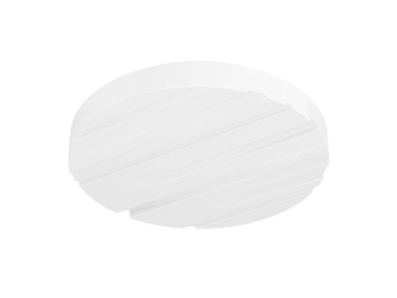 Eglo Ferentino Plafond I Hvid Med Dekorative Fordybninger I Skærmen