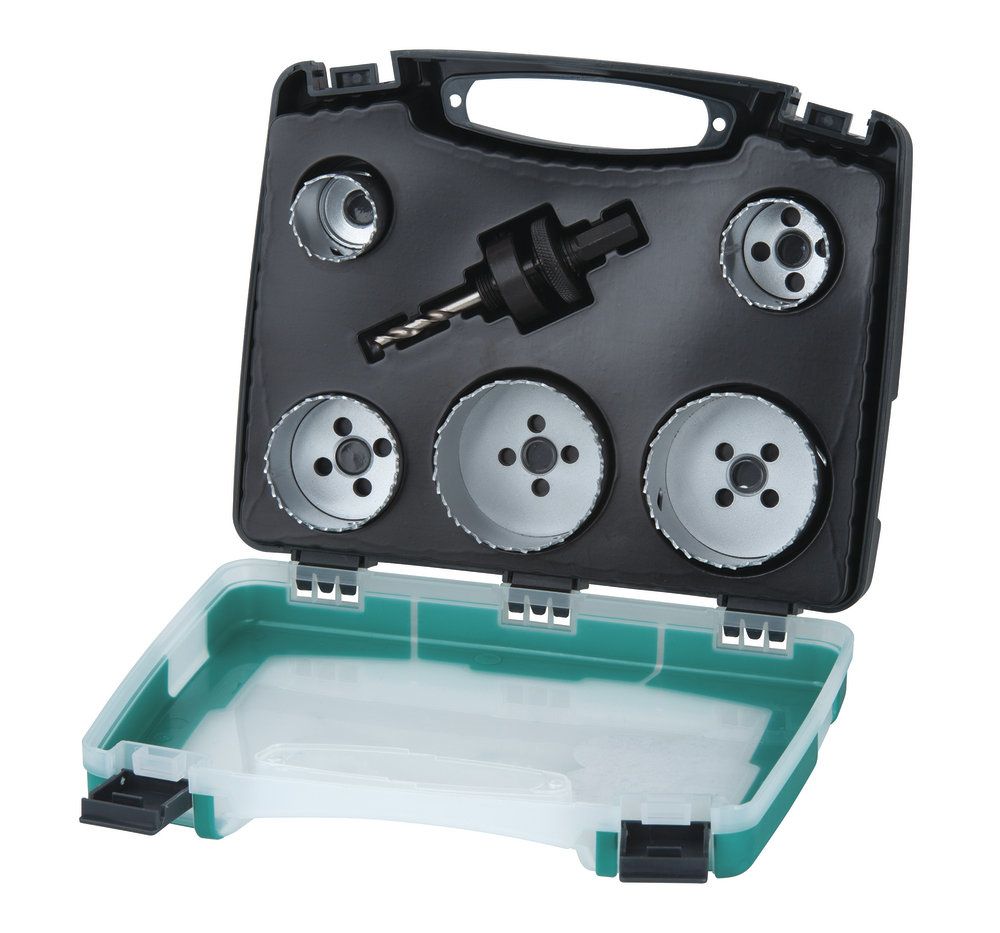 Wolfcraft Gmbh 1 Lochsägen-Set Elektrizität Und Sanitär