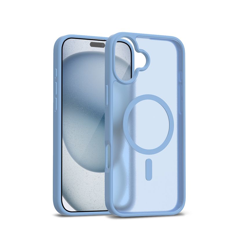 Crong Crghmmip1763mbl, Cover, Apple, Iphone 17, Blå, Gennemsigtig