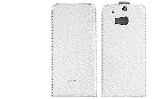Nevox 1227, Flip Case, Htc, One M8, Weiß