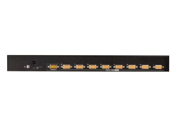 Aten 8-Port-Ps/2-Usb-Vga-Kvm-Switch, 2048 X 1536 Pixel, Qxga, Rack-Einbau, 5 W, 1U, Schwarz