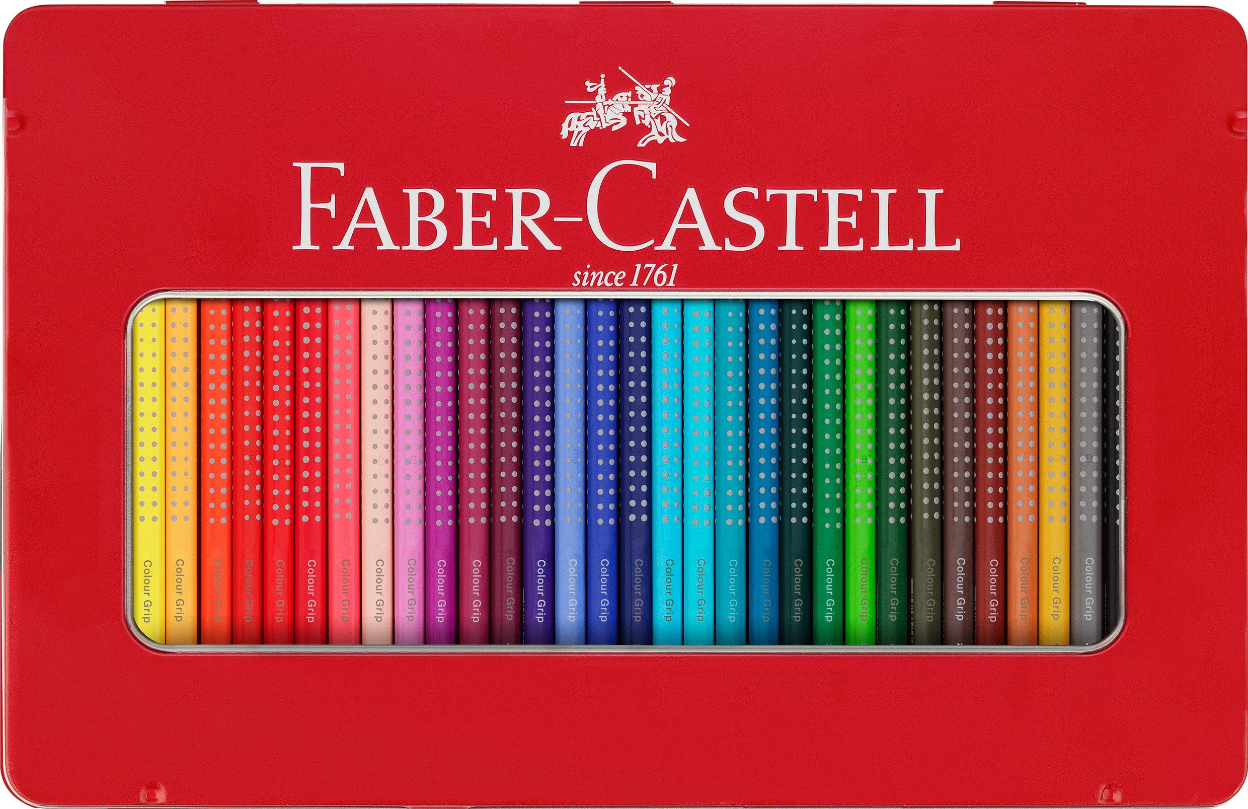 Faber-Castell Farveblyant Colour Grip dåse med 36 stk (112435)