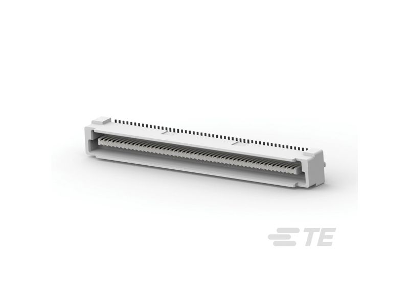 Te Connectivity Straight Surface Mount Pcb Header, 100 Contact(S), 0.8Mm Pitch, 2 Row(S), Shrouded