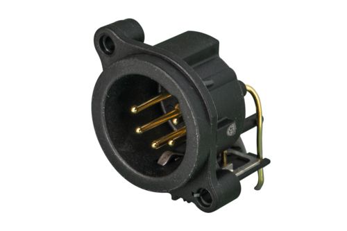 Neutrik Nc5mah, Xlr, Schwarz, Messing, Messing, Polyamid, Messing, Ip40, 1,5 V