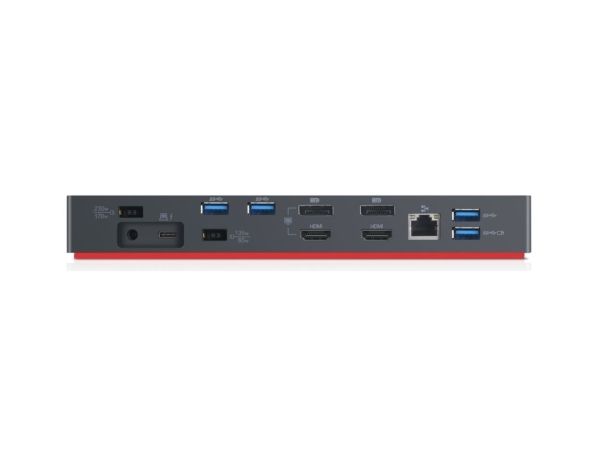 Lenovo Thinkpad Thunderbolt 3 Workstation Dock Gen 2 - Portreplikator - Thunderbolt 3 - 2 X Hdmi, 2 X Dp, Thunderbolt - Gige - 230 Watt - Sort