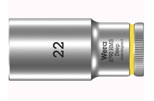 Wera 8790 Hmb, Sokkel, 3/8", Metric, 1 Hoved(Er), 22 Mm, Krom-Vanadium-Stål