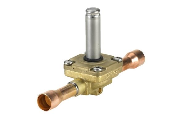 Danfoss EVR 10 Solder, 1/2 Magnetventil, Lodde, 1/2'', NC, 2,200 m3/h
