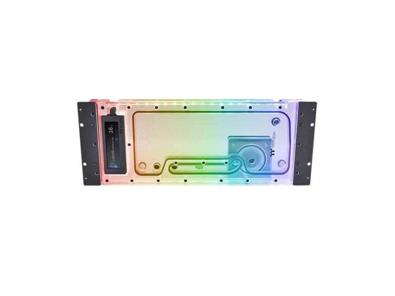 Thermaltake Pacific Ultra Core P6 Dp-D5 Plus, Væskekølingssæt, 1800 Rpm, 4800 Rpm, Transparent