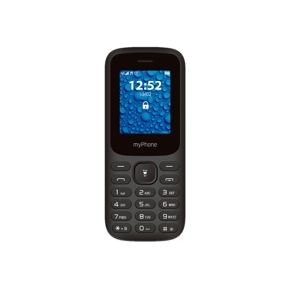 myPhone MP2220, Menu, Dual SIM, 4,5 cm (1.77), Bluetooth, 600 mAh, Sort