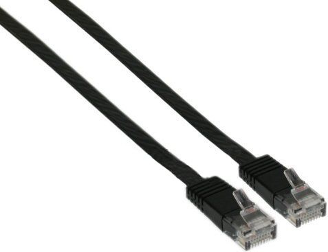 InLine 71601S, 1 m, Cat6, U/UTP (UTP), RJ-45, RJ-45, Sort