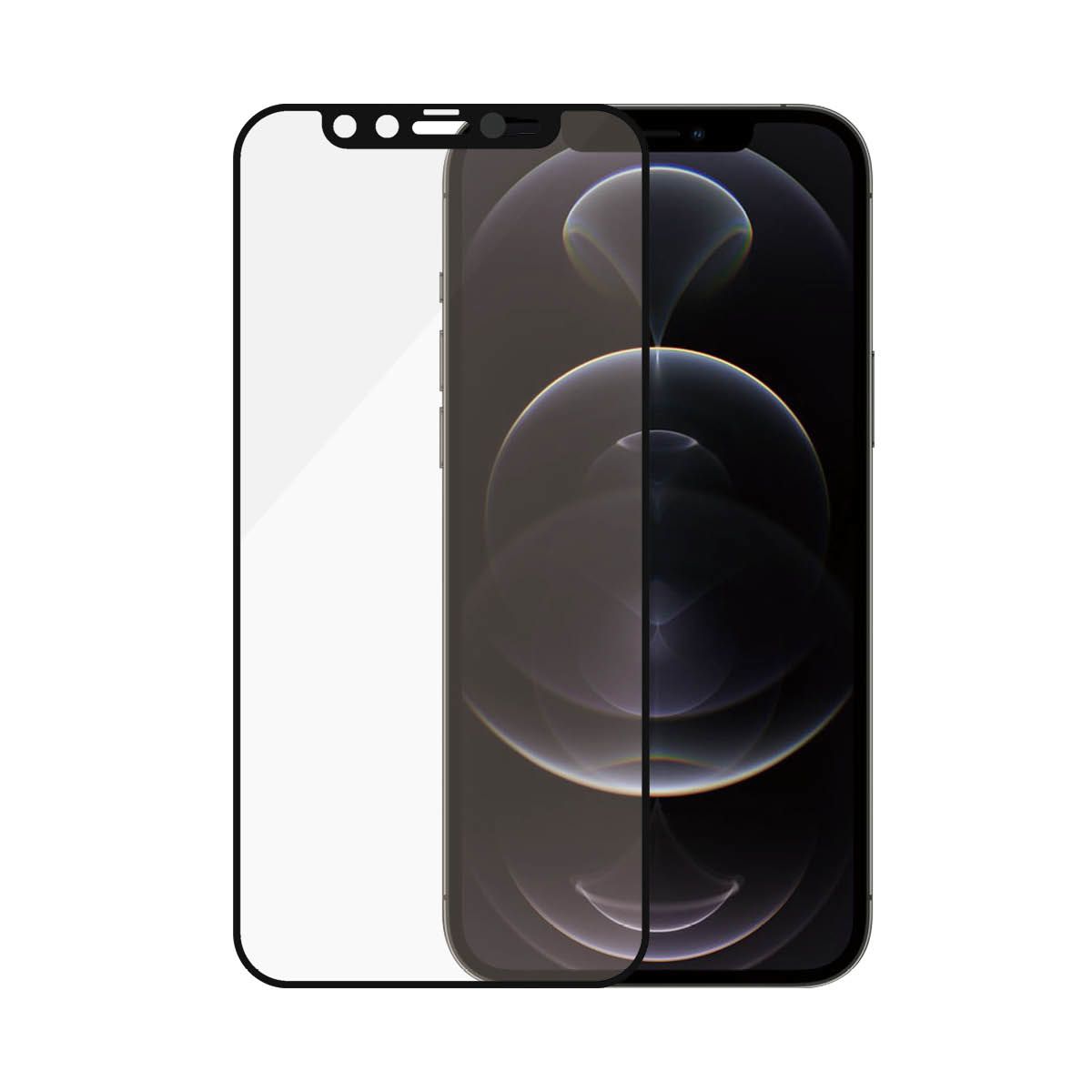 Panzerglass Camslider Displayschutzfolie Iphone 12 | 12 Pro | Rand-Zu-Rand, Apple, Apple – Iphone 12, Apple – Iphone 12 Pro, Trockenanbringung, Kr