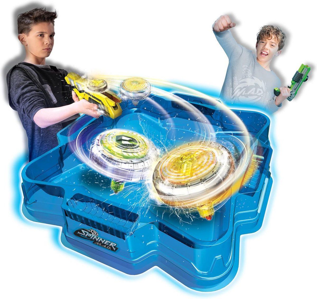 Silverlit Spinner M.A.D. SL86338, 3 - 12 År, Blå, Plast, 367 g