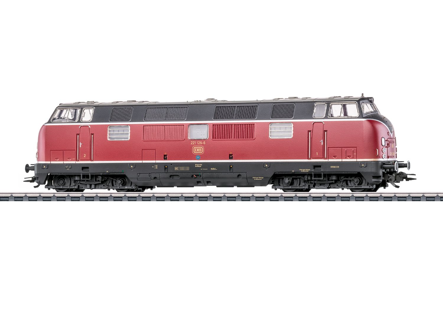 Märklin 37825, Model af lokomotiv, Formonterede, HO (1:87), Class 221, Ethvert køn, Metal