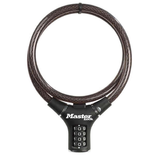 Master Lock 8229Eurdpro, 0,9 M, Kode, Stål, Sort