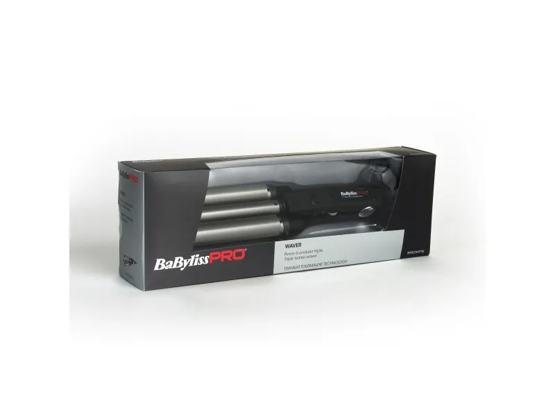 Babyliss Pro Bab2269tte Titanium Tourmaline Wave Tongs Piece