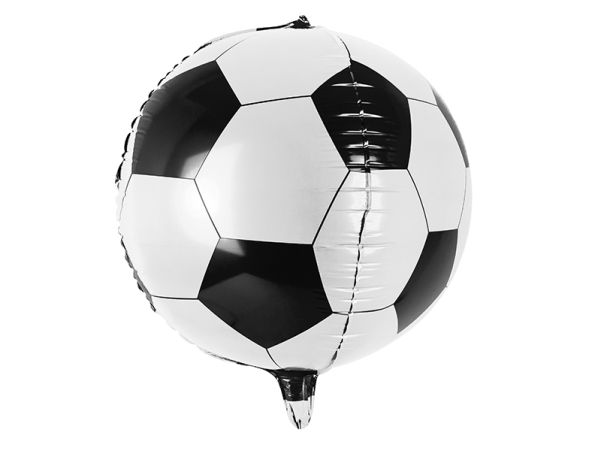 PartyDeco FB19-KARTON, Sort, Hvid, Rund, Folie, Fest tema, 40 cm, 50 stk