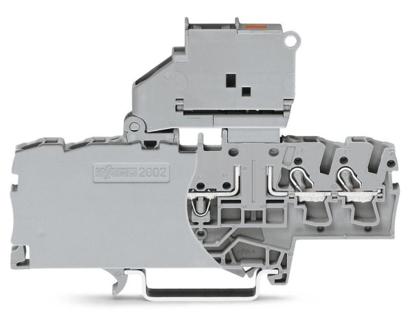 Wago Sicherungsklemme 2,5Mm2 Grau 2002-1811/1000-541