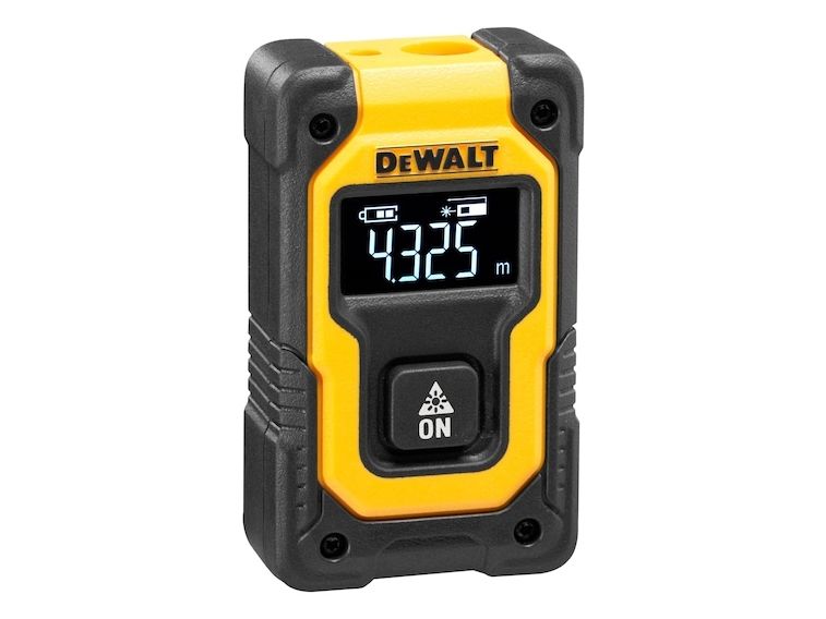 DeWALT DW055PL-XJ avst&aring;ndsm&auml;tare 16 m 6 mm noggrannhet, svart/gul