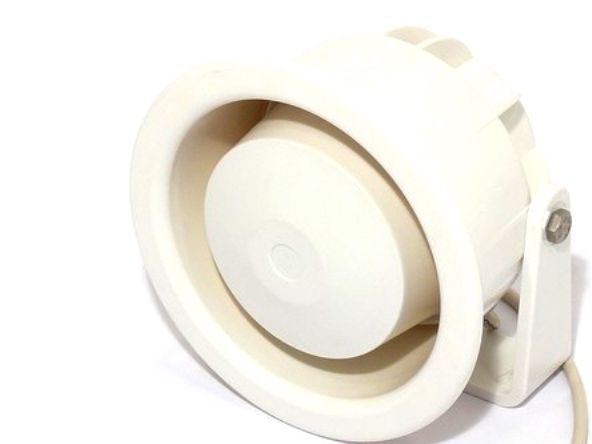 Visaton VS-DK133-100V, 1.0 kanaler, 10 W, 570 – 4400 Hz, Hvid