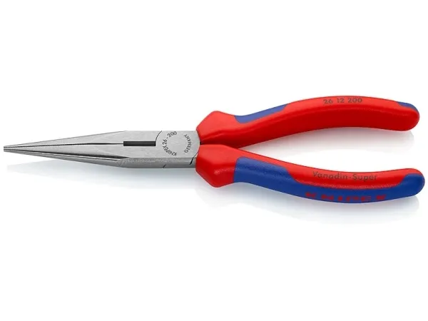 Knipex KP-2612200, 7,3 cm, Blå, Rød, 20 cm, 201 g | Verktyg & Verkstad - Tänger - Rör- och Elektronikgriptång | GameStuff