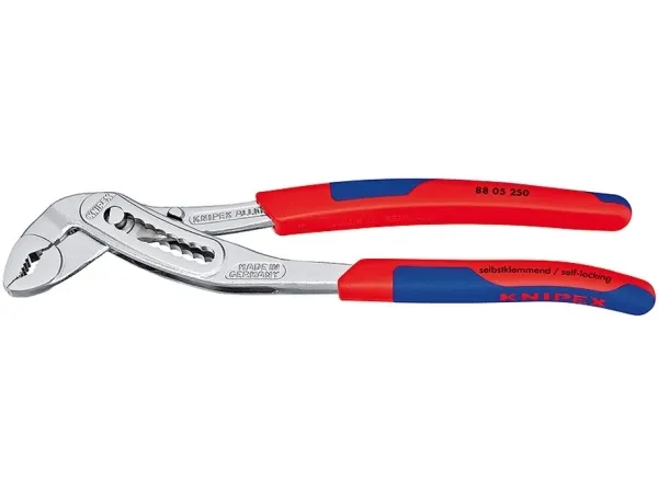 Knipex 88 05 250, Ponttipihdit, 5 cm, 4,6 cm, Kromivanadiini-teräs, Sininen, Punainen, 250 mm