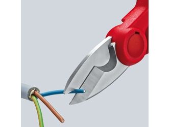 Knipex 95 05 10 Sb, Blå, Rød, Rustfrit Stål, Plast, 190 Mm, 135 G