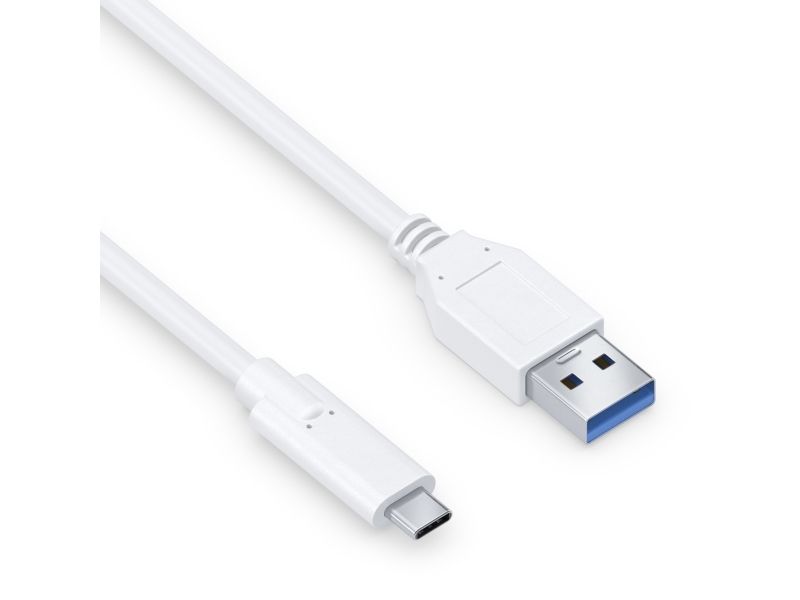 Purelink Usb-C Auf Usb-A Kabel - 3.1 Gen 2, 3A, 10G - Iserie - Wei